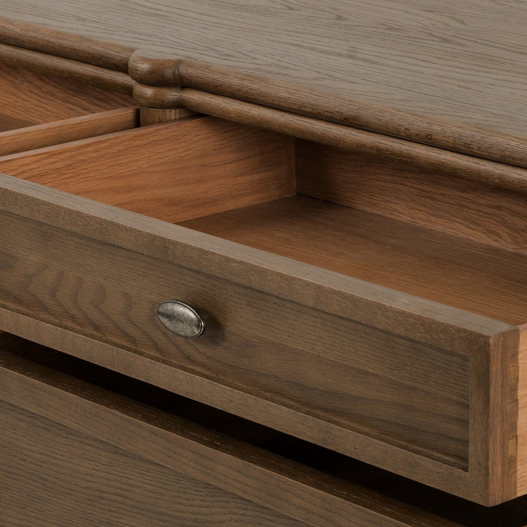 Marseille 9 Drawer Dresser - Toasted Oak