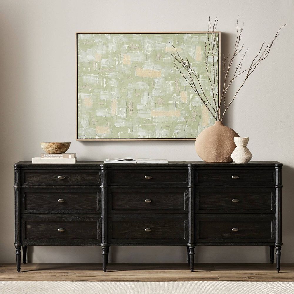 Four Hands Toulouse 9 Drawer Dresser - Distressed Black Four Hands Toulouse 9 Drawer Dresser - Distressed Black