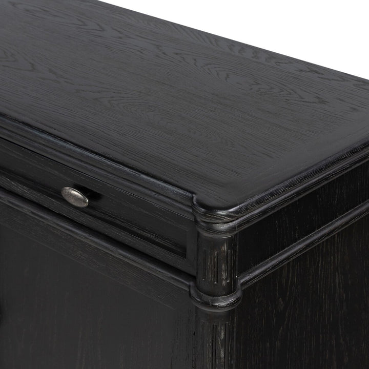 Marseille Sideboard - Distressed Black