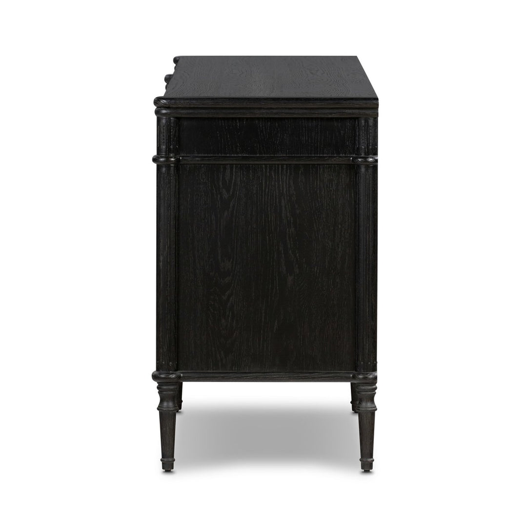 Marseille Sideboard - Distressed Black