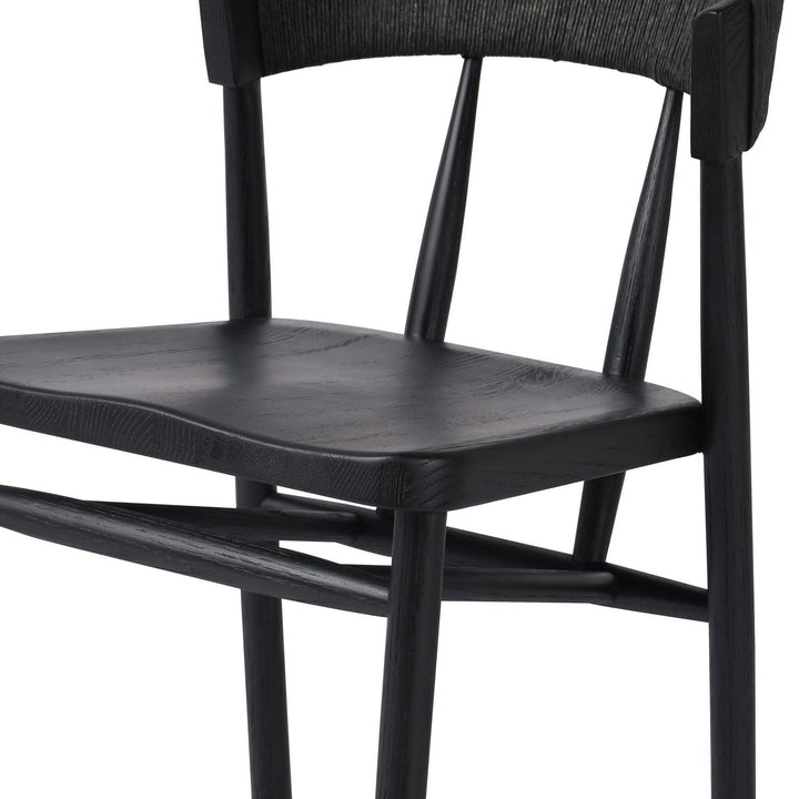 Archer Counter Stool - Black Rush