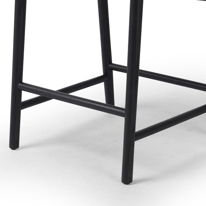 Archer Counter Stool - Black Rush