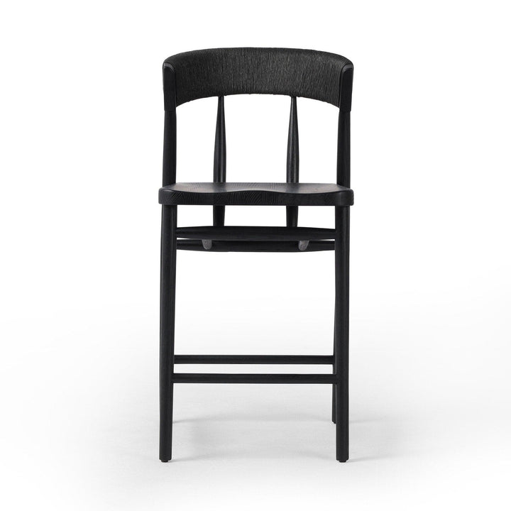 Archer Counter Stool - Black Rush