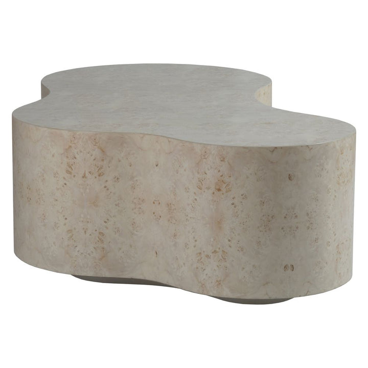 Coffee Tables Baronet Asymmetrical Cocktail Table - Antiqued White