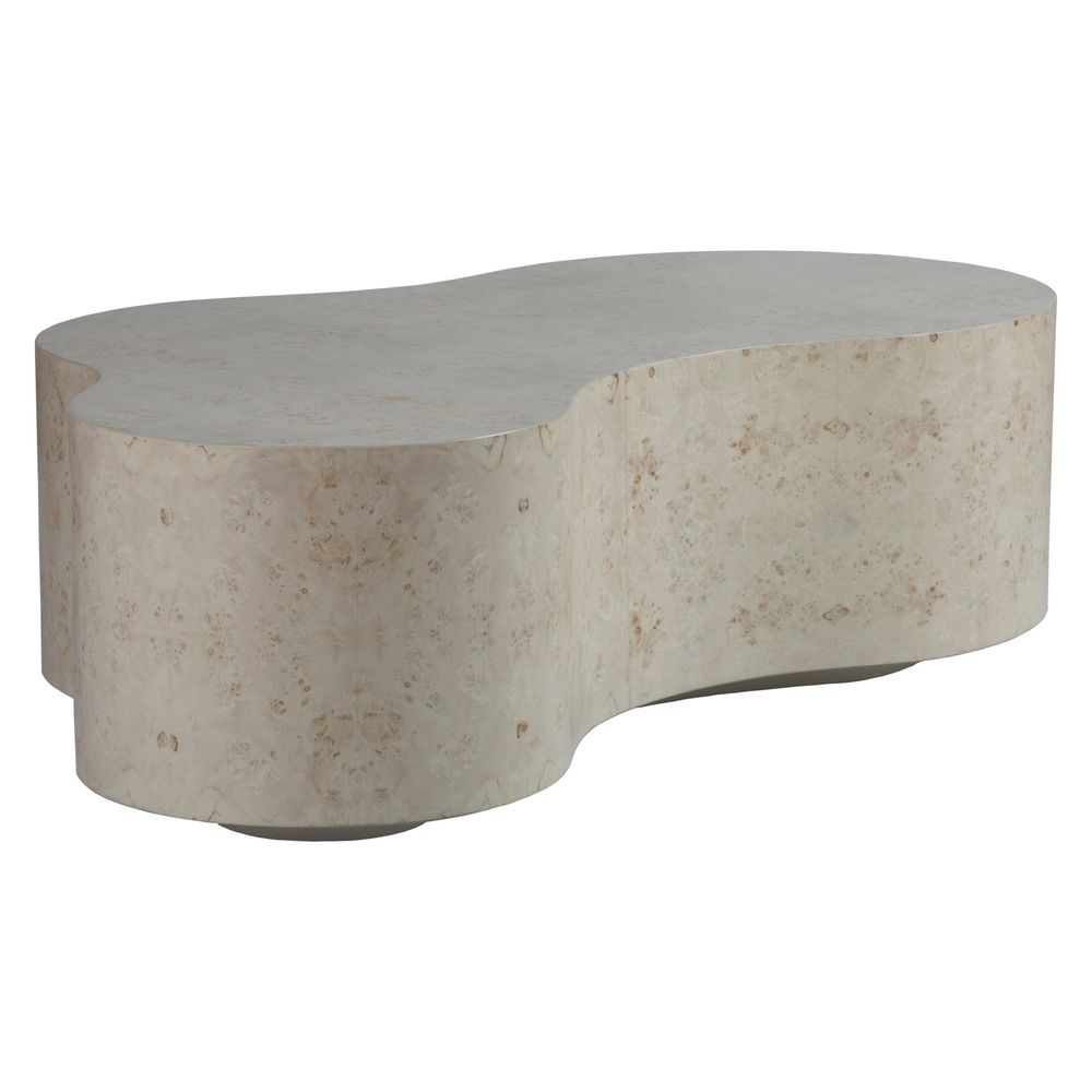 Coffee Tables Baronet Asymmetrical Cocktail Table - Antiqued White