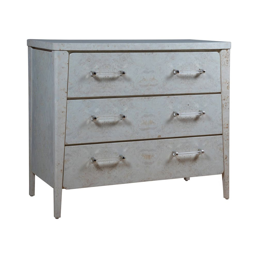 Cabinets & Curios Baronet Hall Chest - Antiqued White