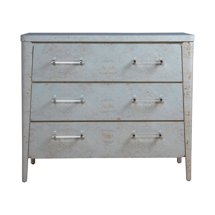 Cabinets & Curios Baronet Hall Chest - Antiqued White