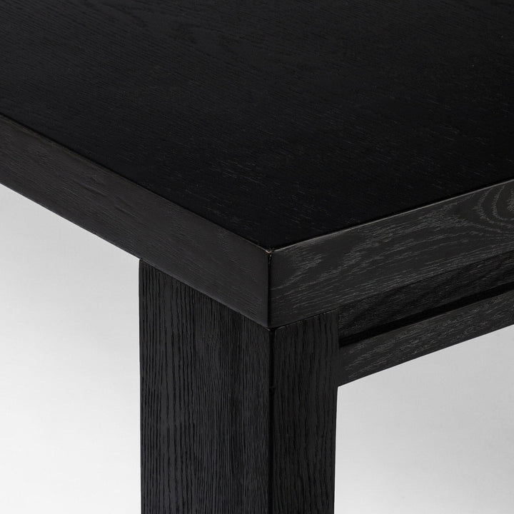 Evelyn Dining Table - Drifted Matte Black