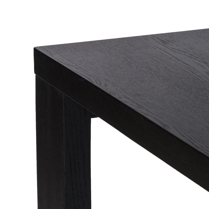 Evelyn Dining Table - Drifted Matte Black