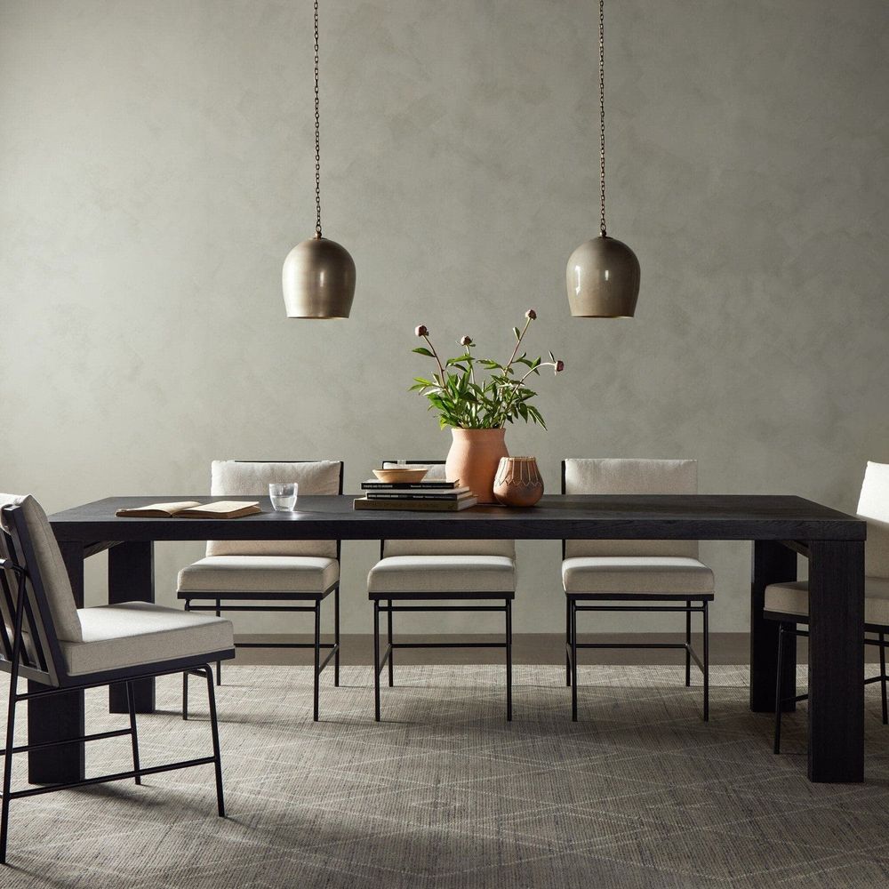 Dining Tables Veneto 96" Dining Table - Drifted Matte Black