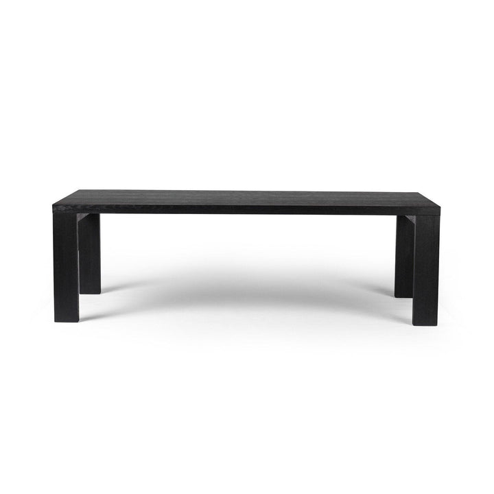 Evelyn Dining Table - Drifted Matte Black