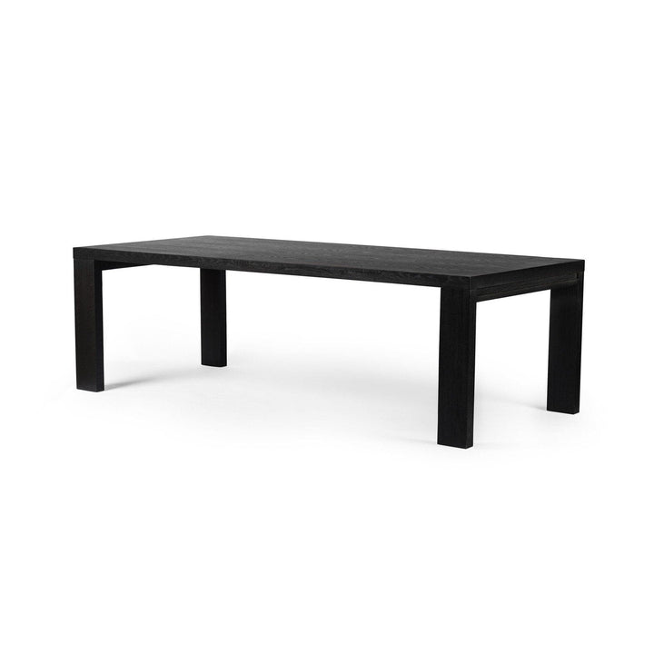 Evelyn Dining Table - Drifted Matte Black