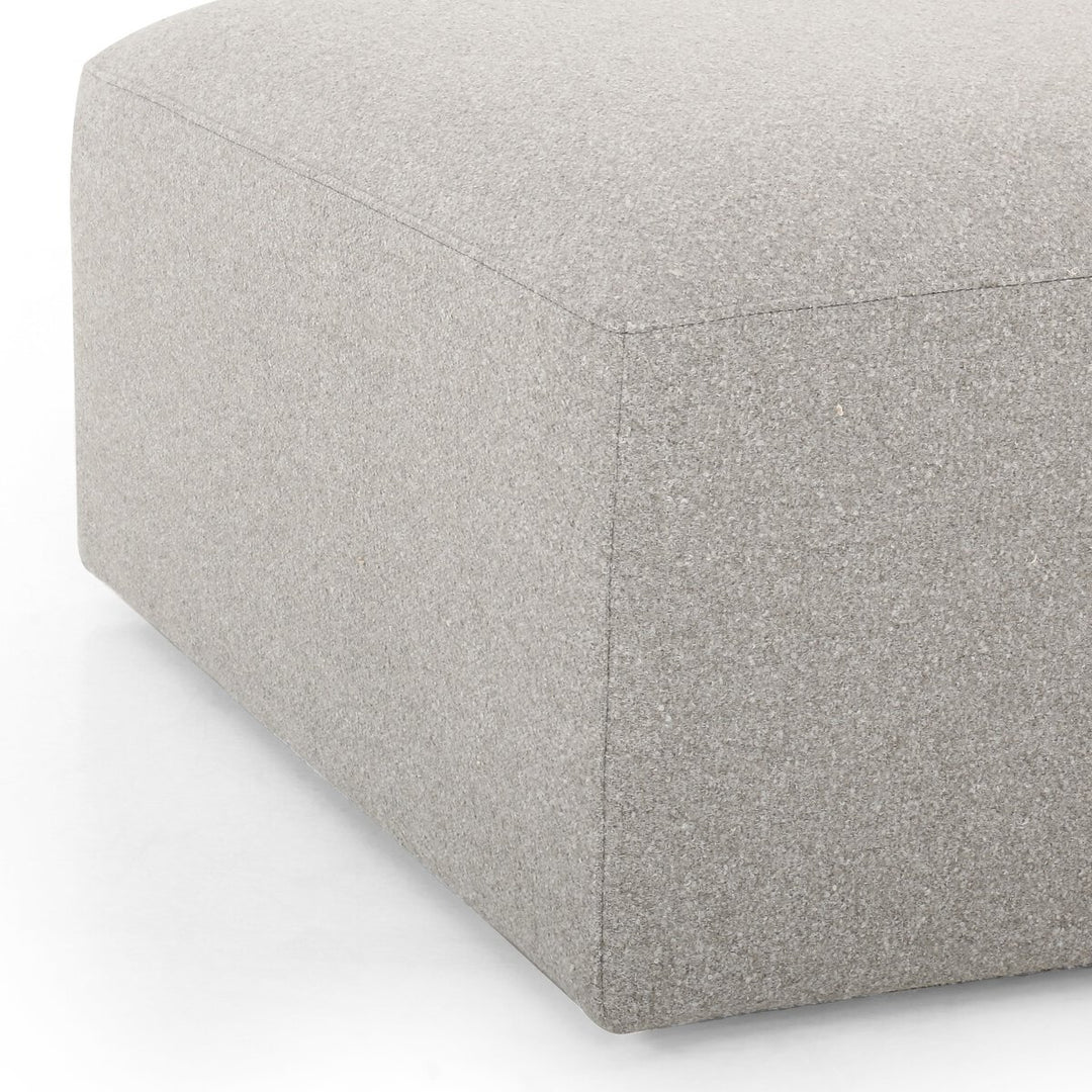 Build Your Own: Kaylee Sectional - Large Ottoman - Torrance Silver