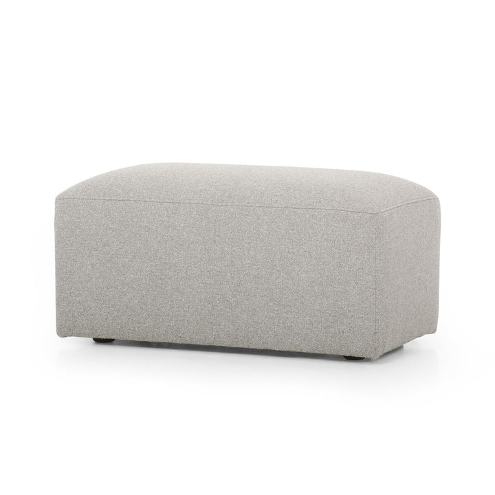 Build Your Own: Kaylee Sectional - Rectangular Ottoman - Torrance Silver