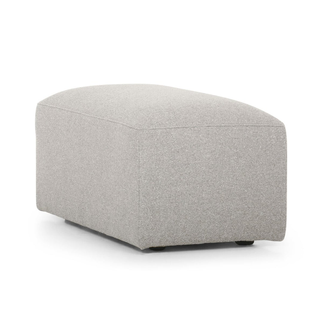 Build Your Own: Kaylee Sectional - Rectangular Ottoman - Torrance Silver