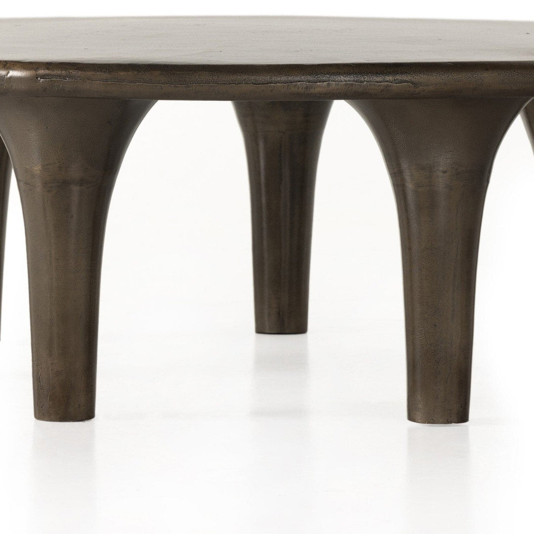 Callen Coffee Table - Aged Bronze