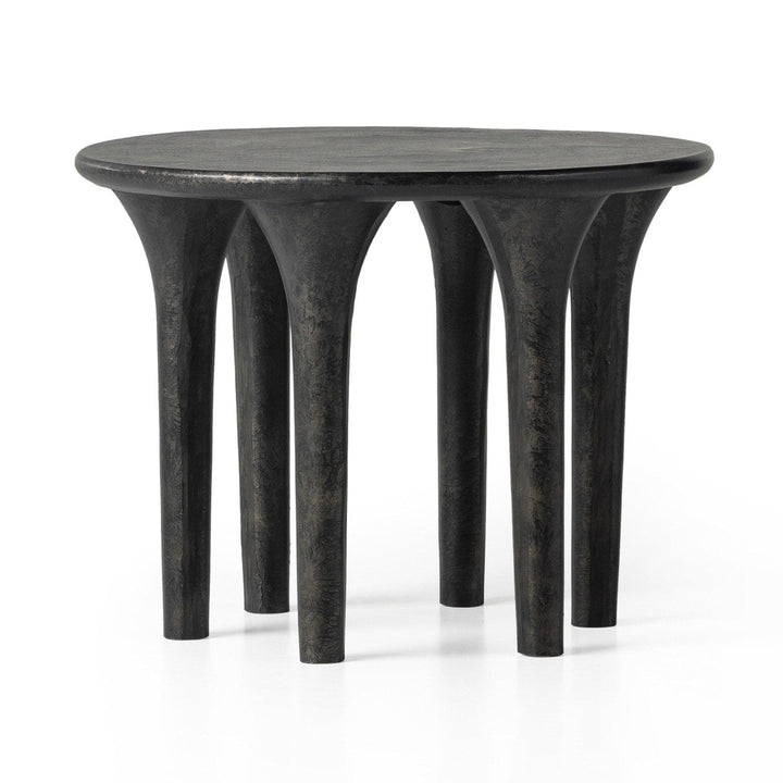 Callen End Table - Raw Black