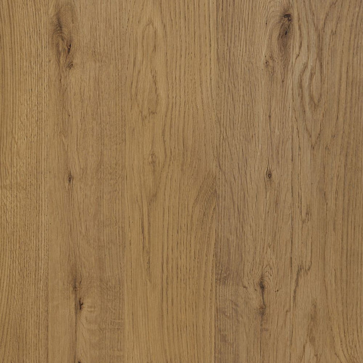 Leif Round Extension Dining Table 60" - Aged Natural Oak Veneer