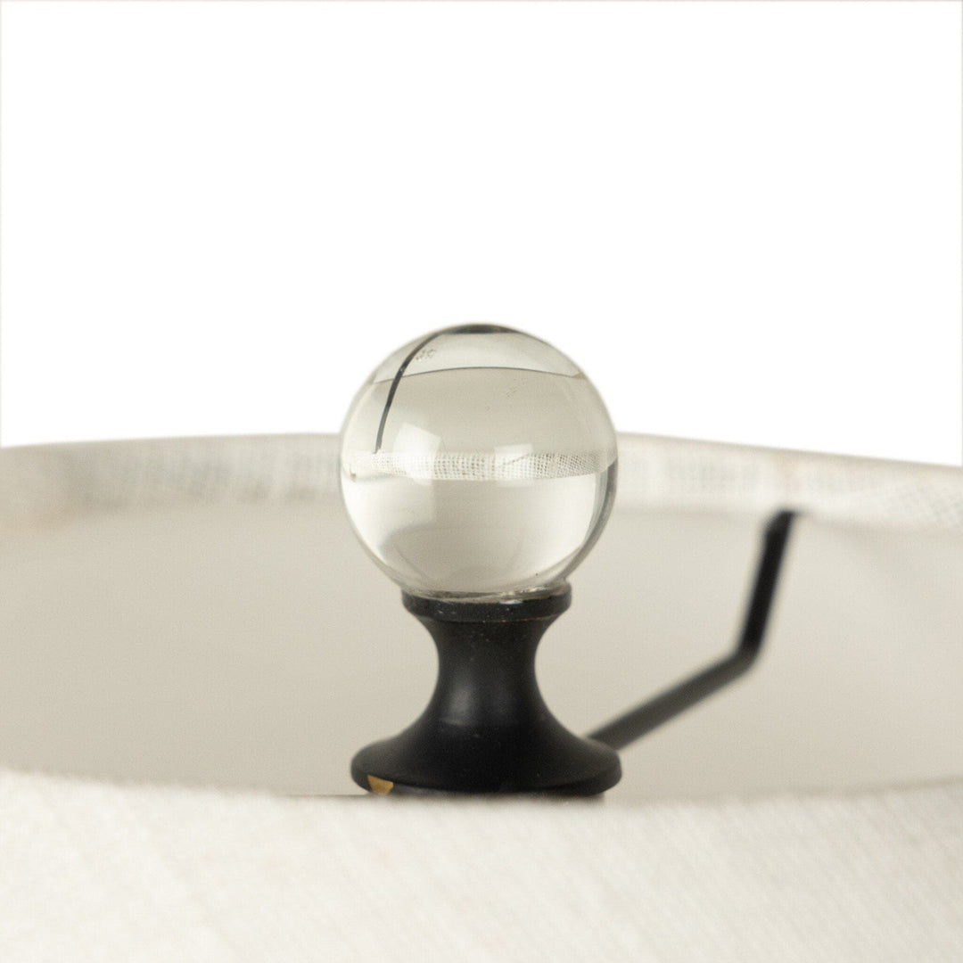 Bryce Table Lamp - Dripping Etched Silver