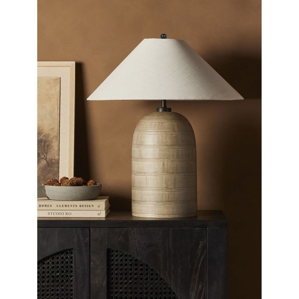 Table Lamps Bryn Table Lamp - Dripping Etched Silver