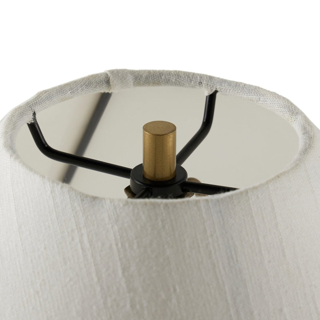 Da Vinci Table Lamp - White Silk