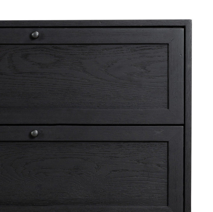 Evelyn 9 Drawer Dresser - Drifted Matte Black