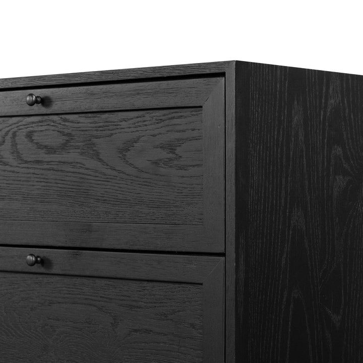 Evelyn 9 Drawer Dresser - Drifted Matte Black