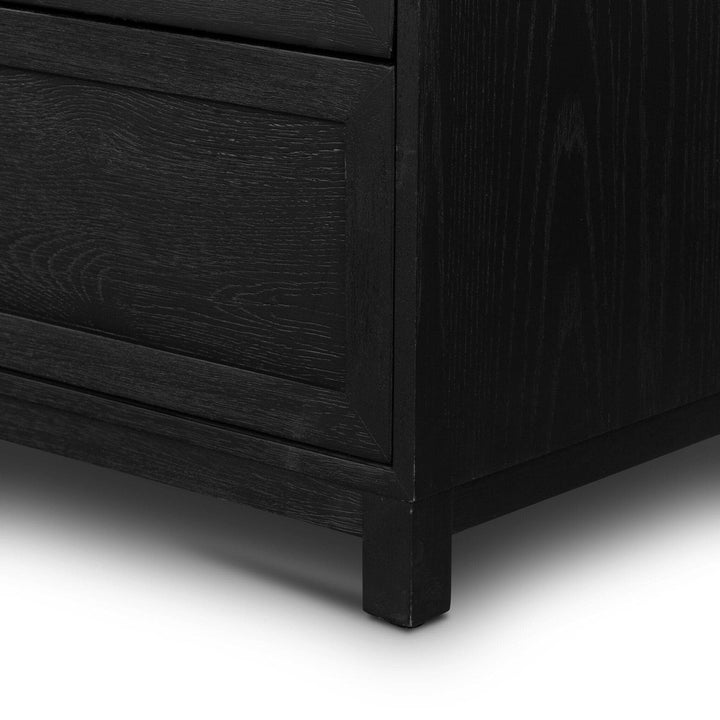 Evelyn 9 Drawer Dresser - Drifted Matte Black