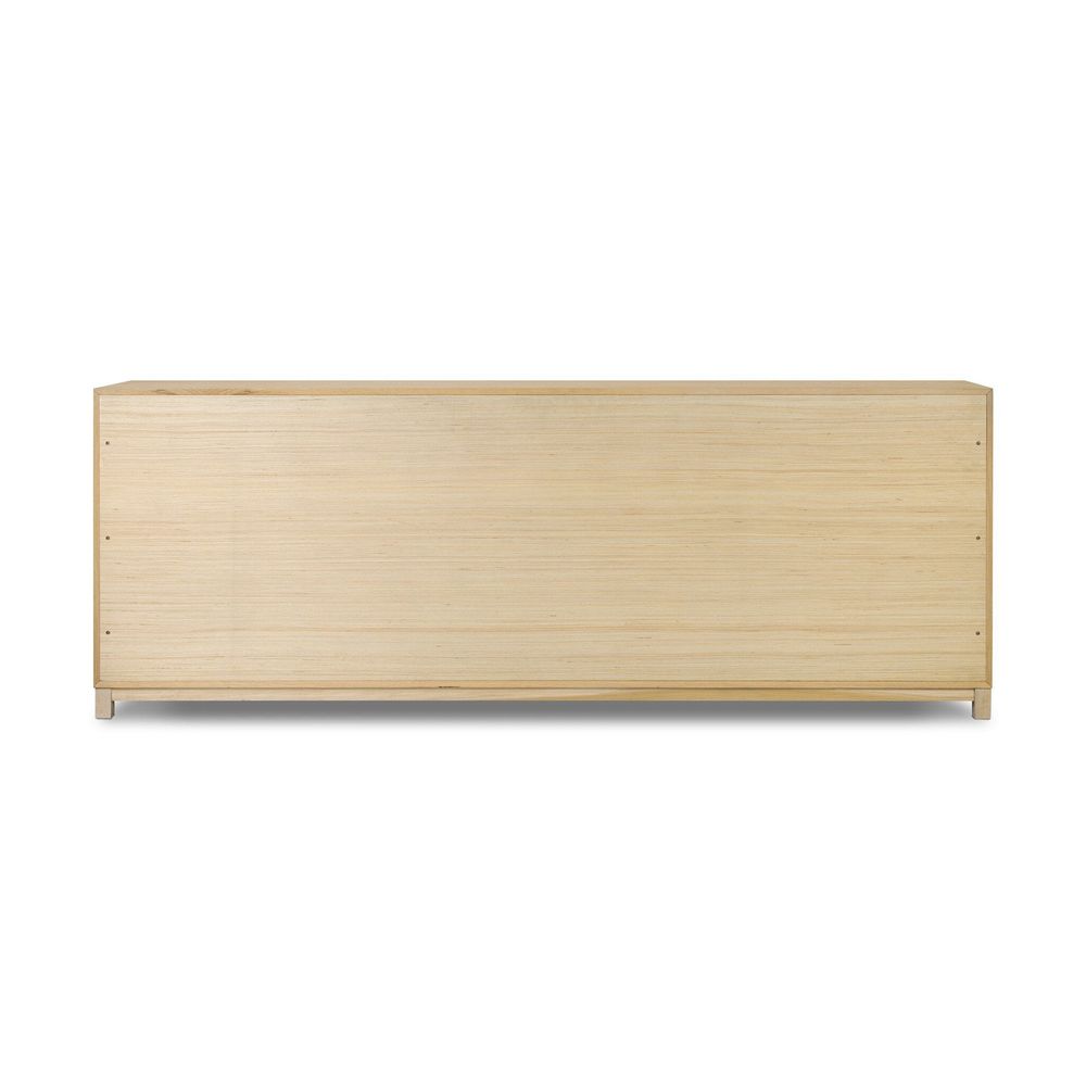 Millie 9 Drawer Dresser - Light Bleach Oak Veneer