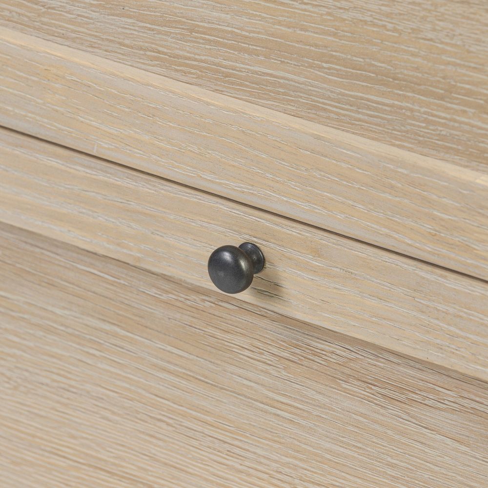 Millie 9 Drawer Dresser - Light Bleach Oak Veneer
