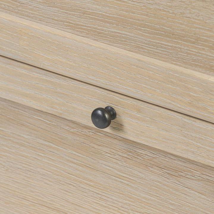 Millie 9 Drawer Dresser - Light Bleach Oak Veneer