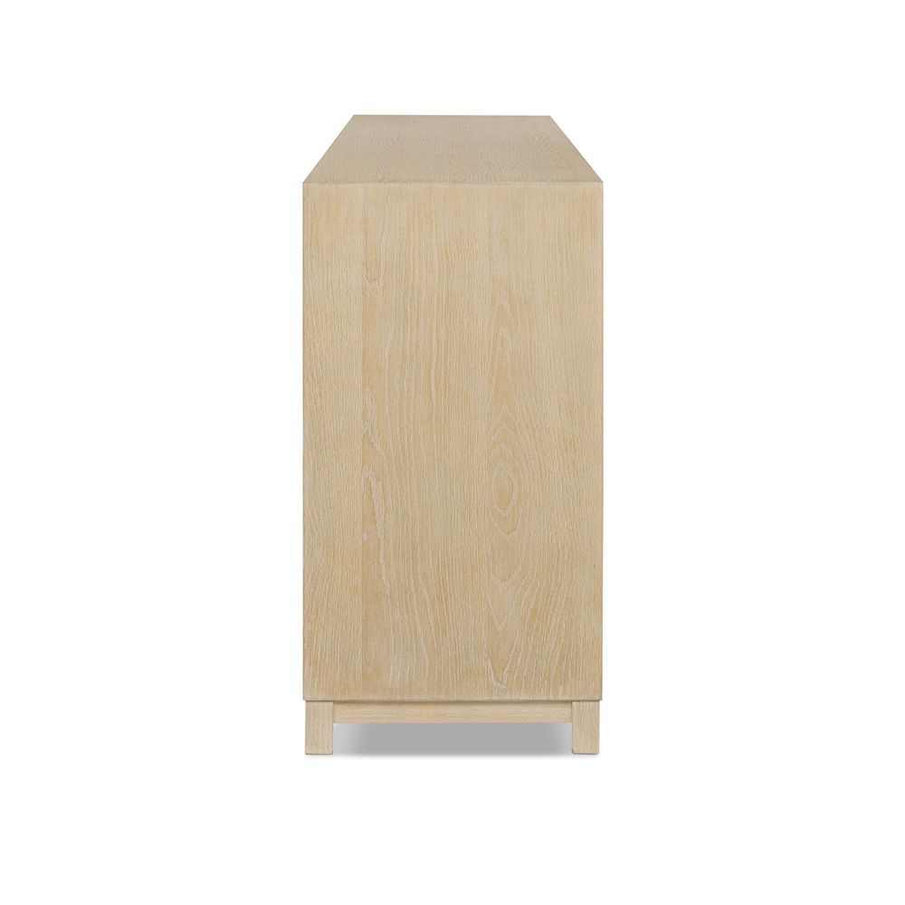 Dressers & Chests Millie 9 Drawer Dresser - Light Bleach Oak Veneer