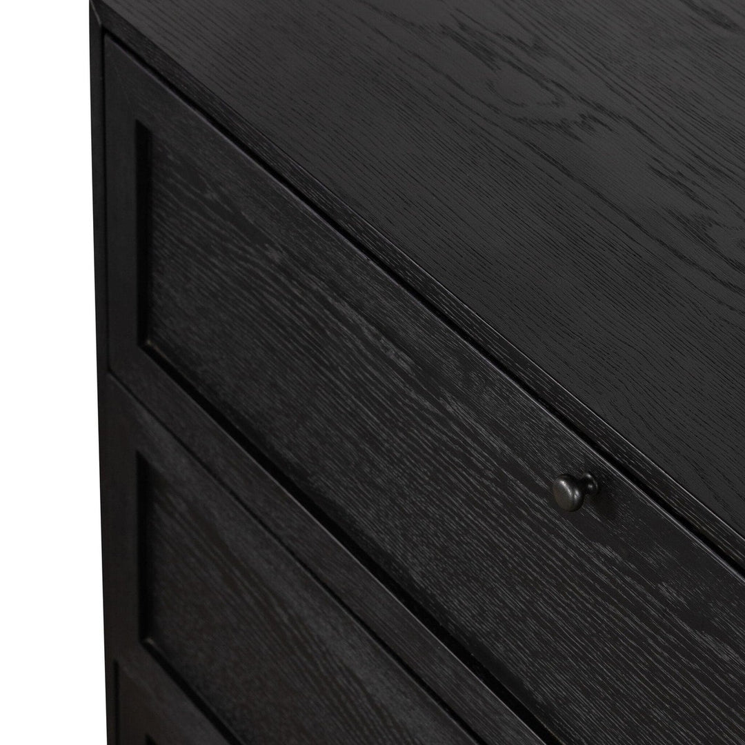 Evelyn 6 Drawer Dresser - Drifted Matte Black