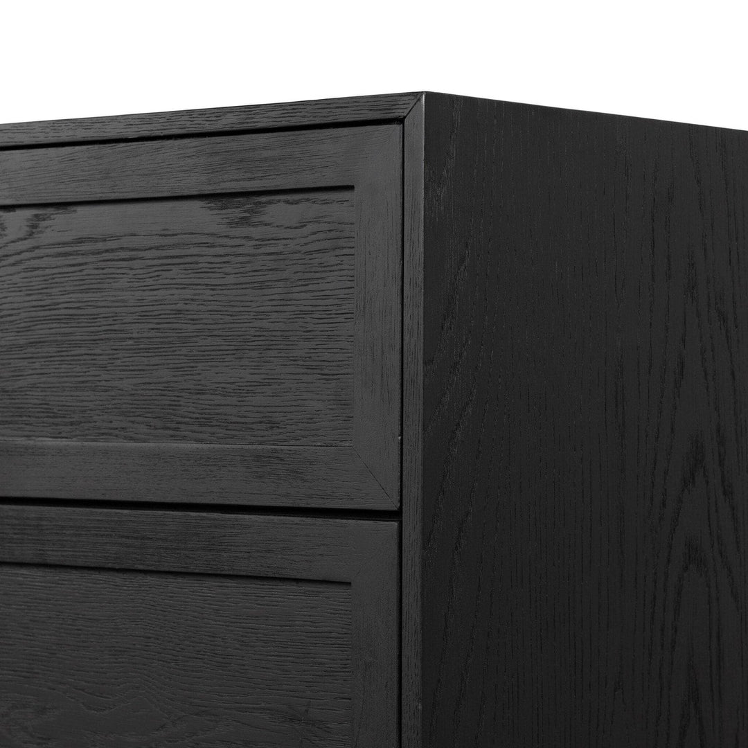 Evelyn 6 Drawer Dresser - Drifted Matte Black