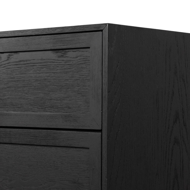 Evelyn 6 Drawer Dresser - Drifted Matte Black