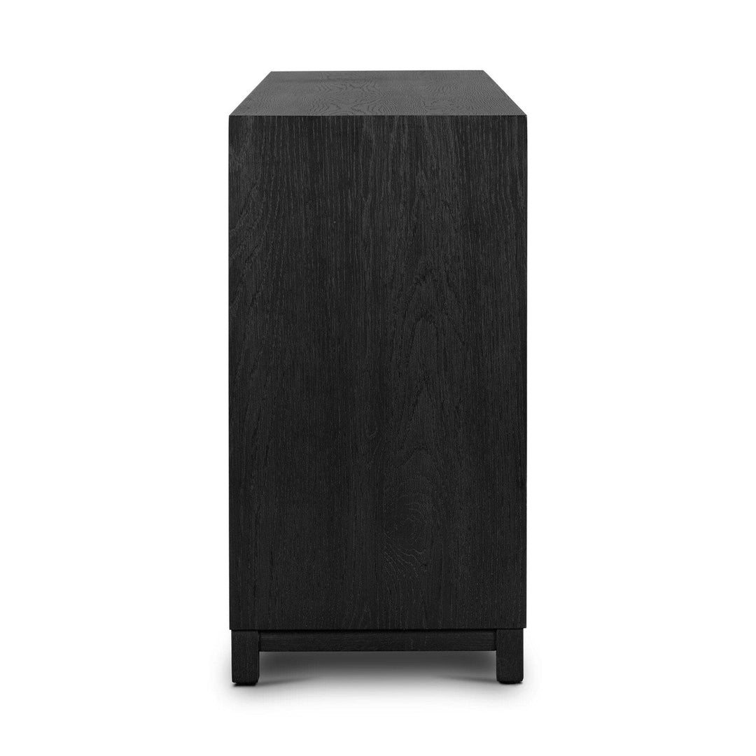 Evelyn 6 Drawer Dresser - Drifted Matte Black