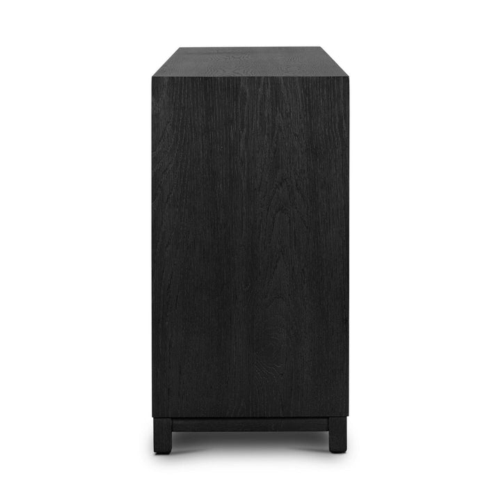 Evelyn 6 Drawer Dresser - Drifted Matte Black