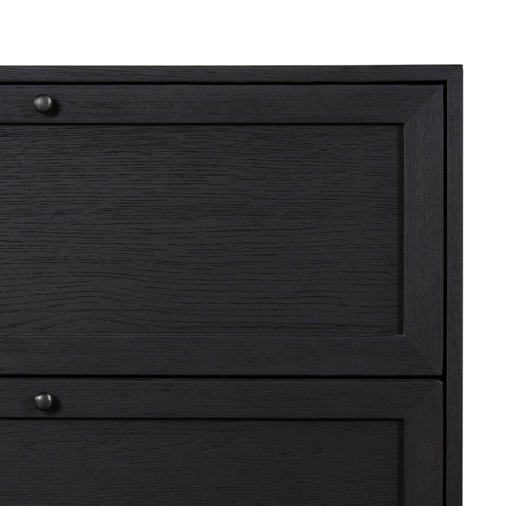 Evelyn Nightstand - Drifted Matte Black