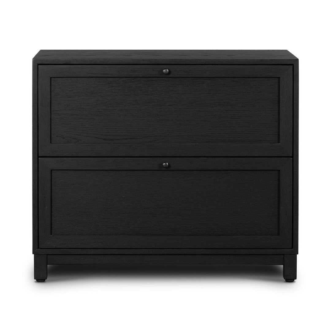 Evelyn Nightstand - Drifted Matte Black