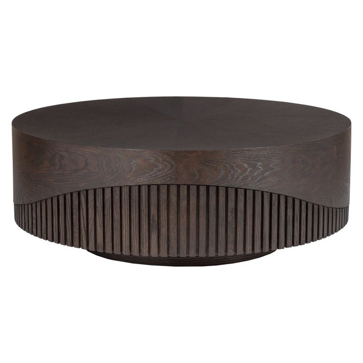 Coffee Tables Nightfall Round Cocktail Table - Mocha
