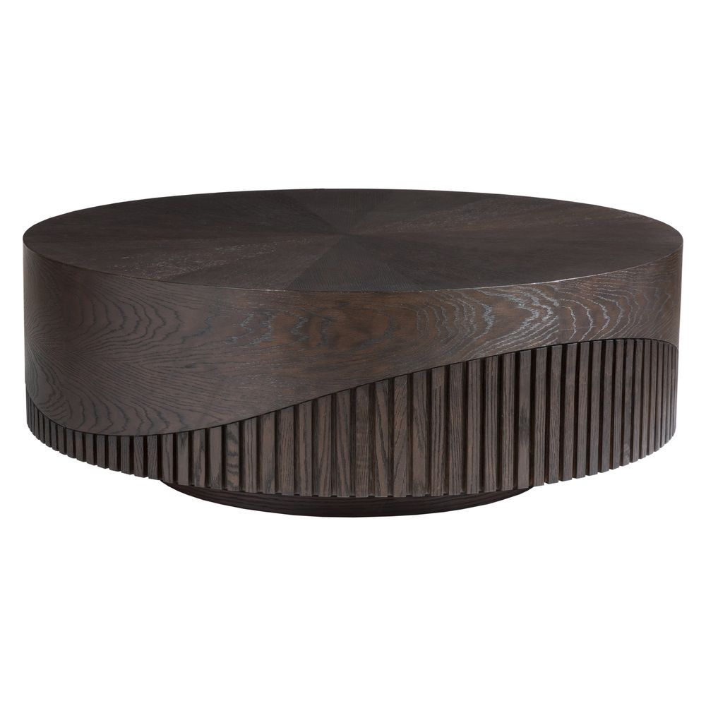 Coffee Tables Nightfall Round Cocktail Table - Mocha