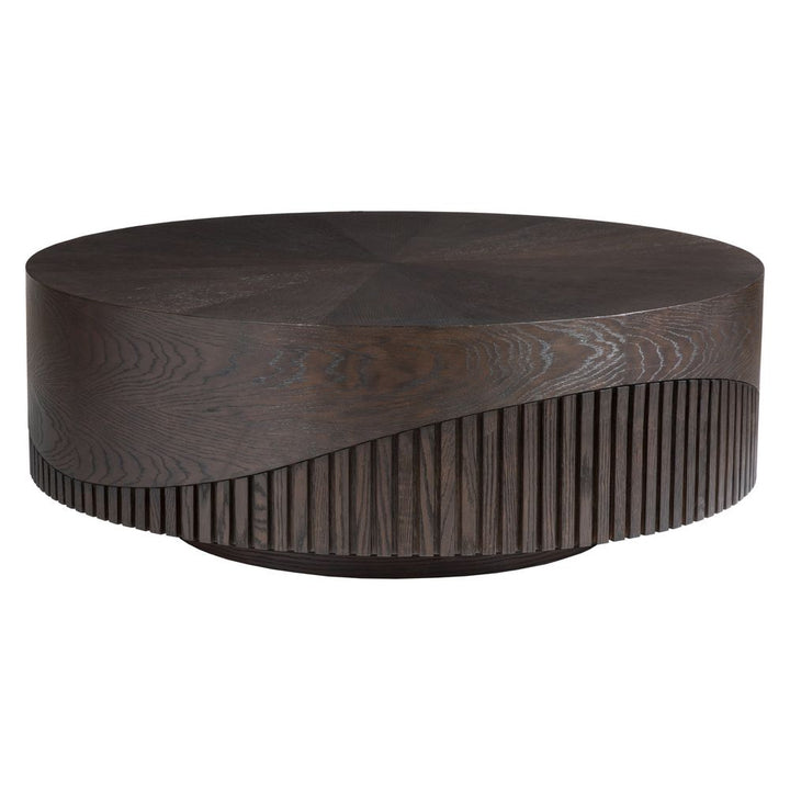 Coffee Tables Nightfall Round Cocktail Table - Mocha