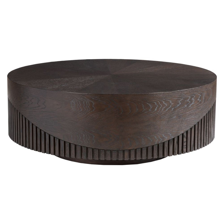 Coffee Tables Nightfall Round Cocktail Table - Mocha