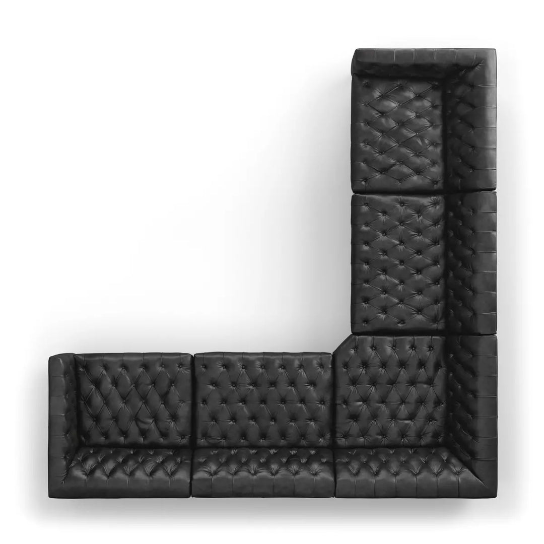 Williams Sectional-Four Hands-FH-233295-003-Sectionals2 Piece Sectional-Chocolate-72-France and Son