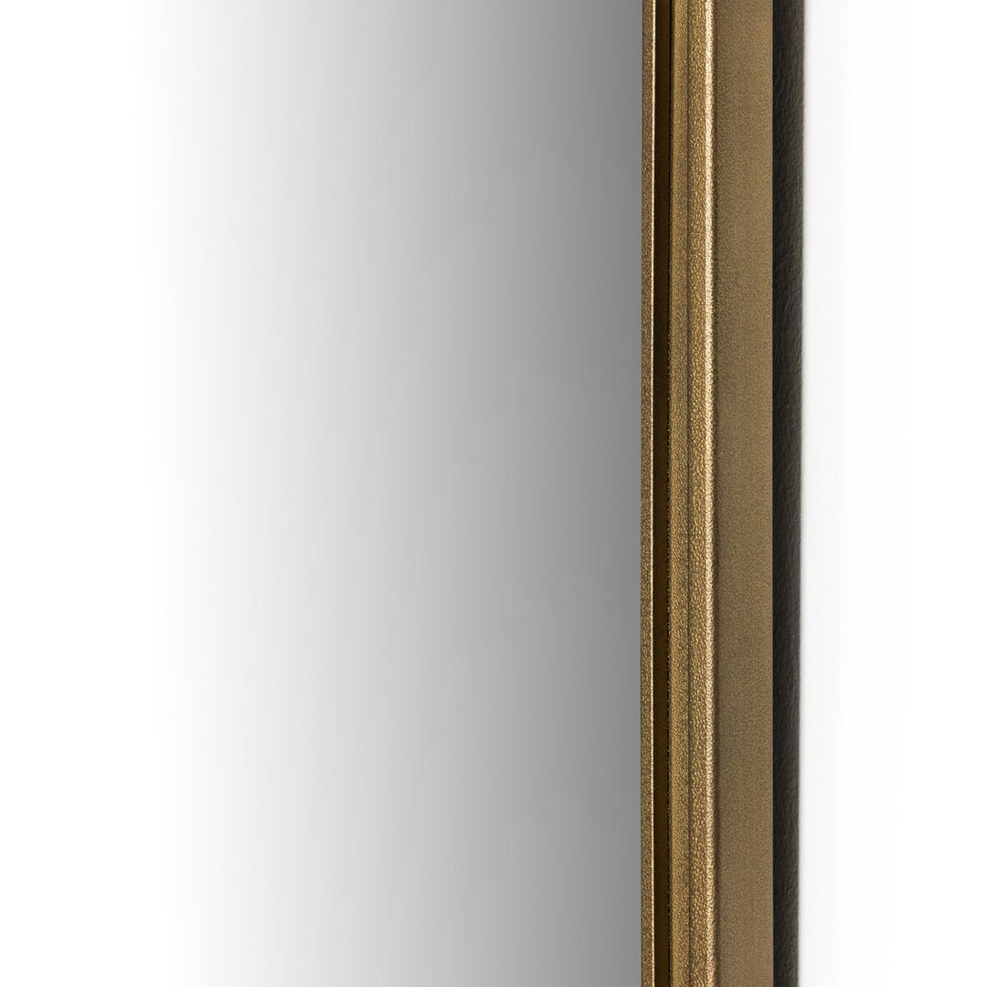 Ellie Mirror - Raw Antique Brass Iron