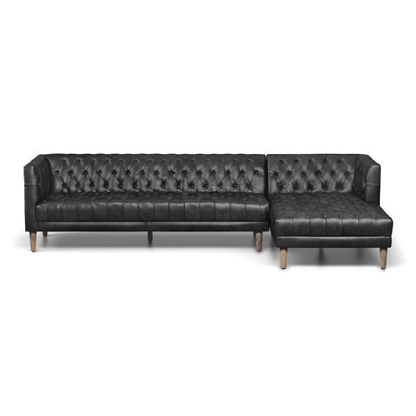 Williams Sectional-Four Hands-FH-233295-003-Sectionals2 Piece Sectional-Chocolate-67-France and Son