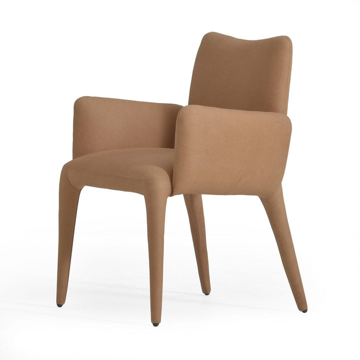 Verona Dining Armchair - Heritage Camel