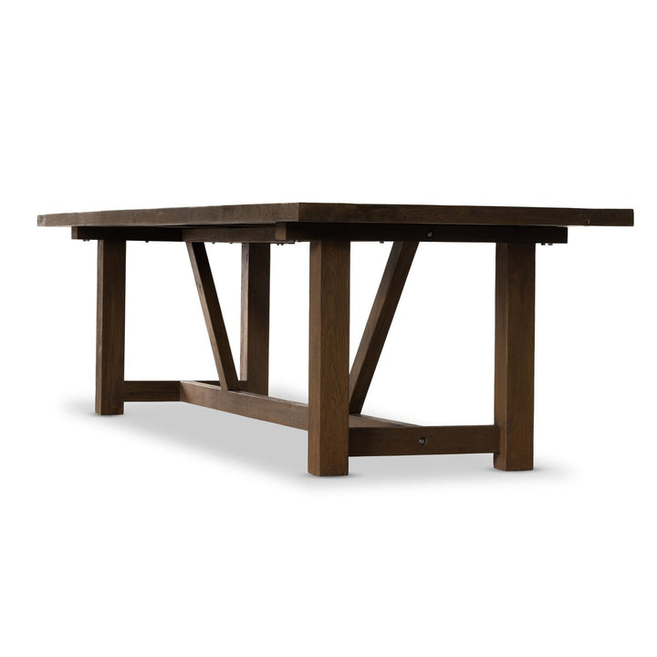 Conrad Outdoor Dining Table - Stained Heritage Brown