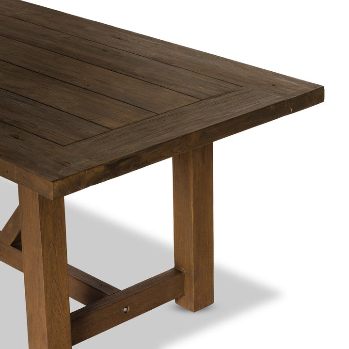 Conrad Outdoor Dining Table - Stained Heritage Brown