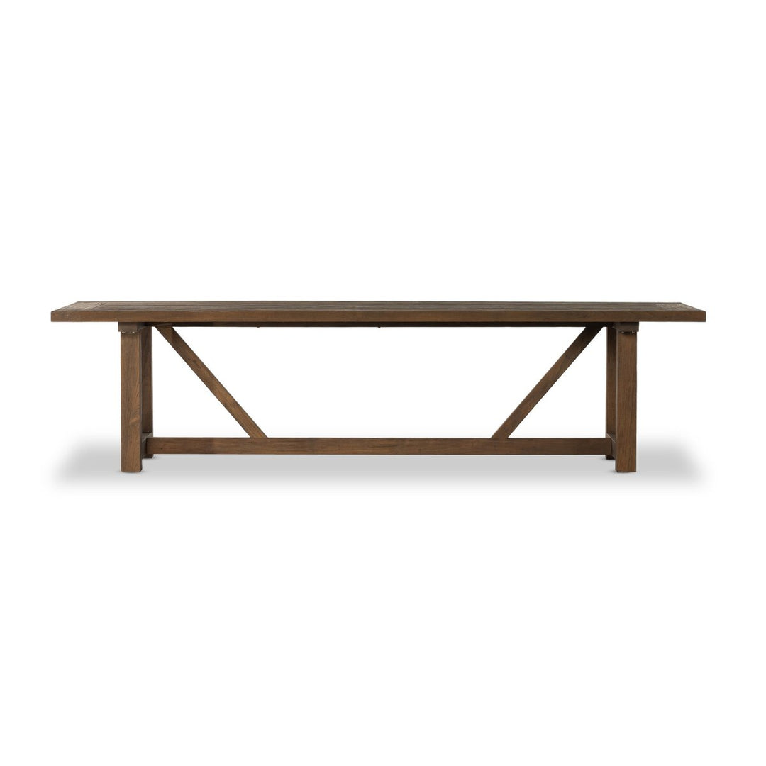 Conrad Outdoor Dining Table - Stained Heritage Brown